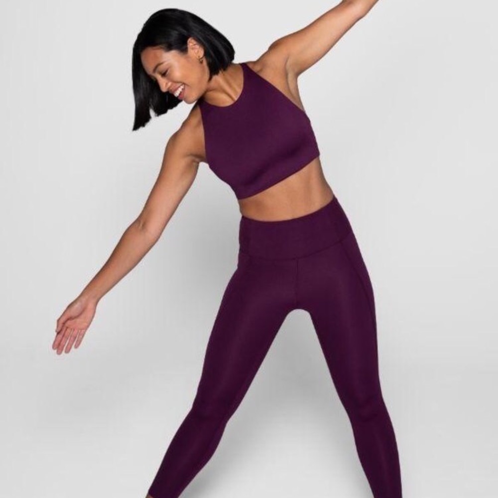 Plum Topanga Bra—Girlfriend Collective